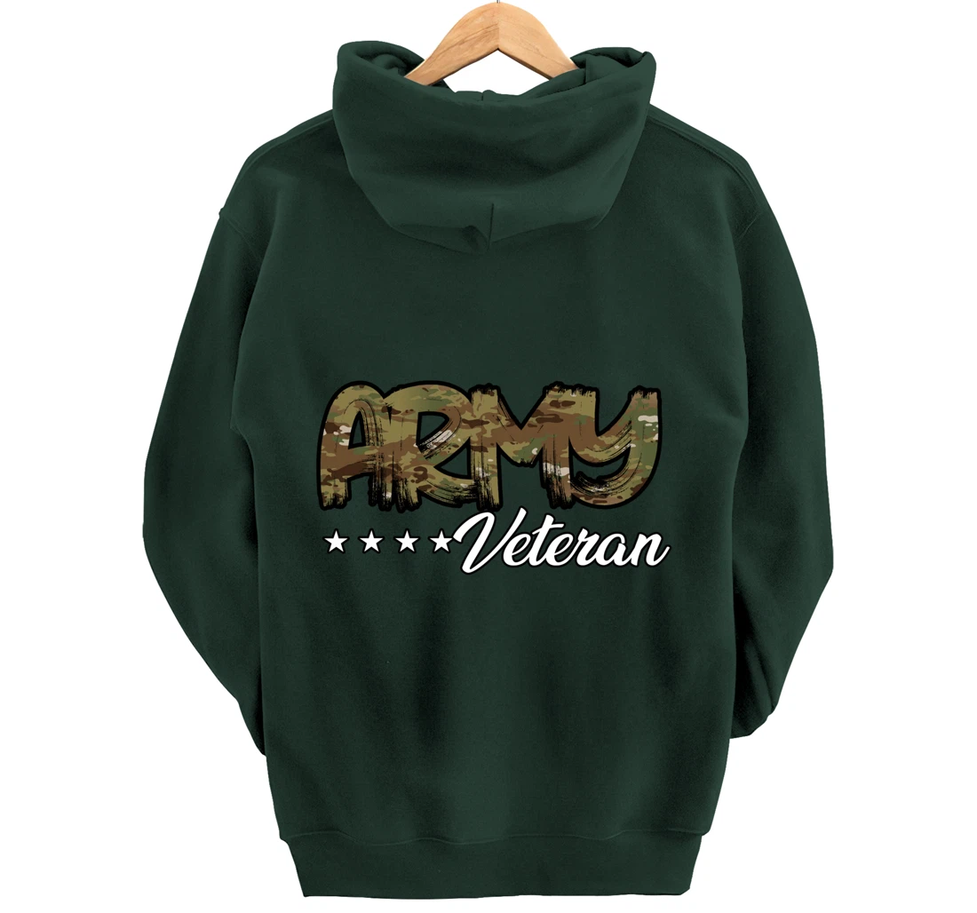 OCP Bold Army Veteran Pullover Hoodie