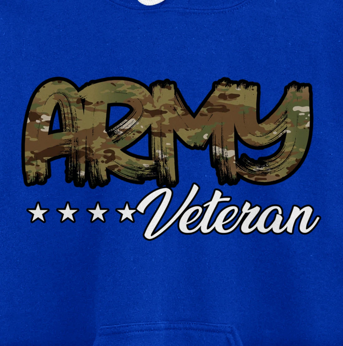 OCP Bold Army Veteran Pullover Hoodie