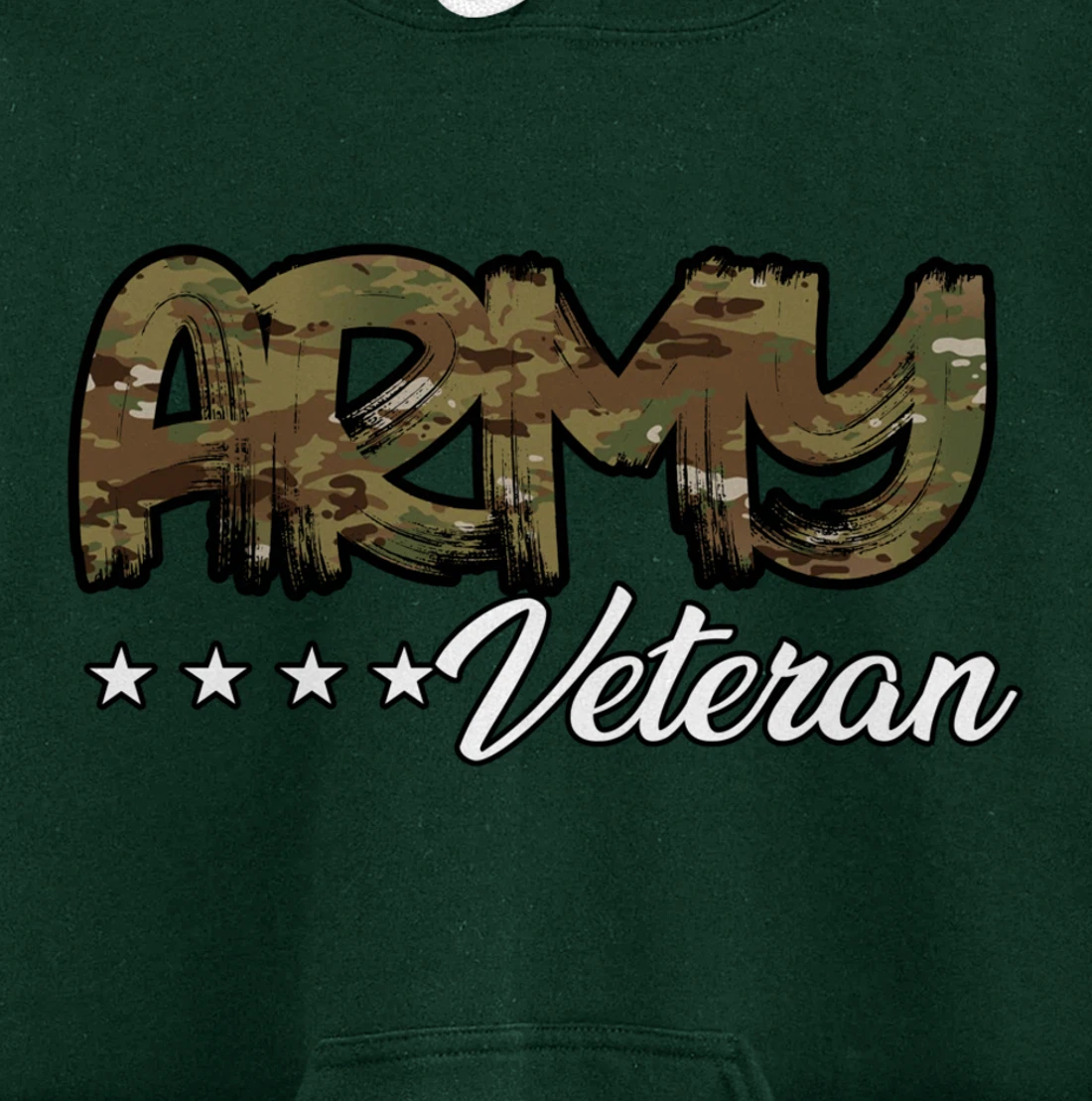 OCP Bold Army Veteran Pullover Hoodie
