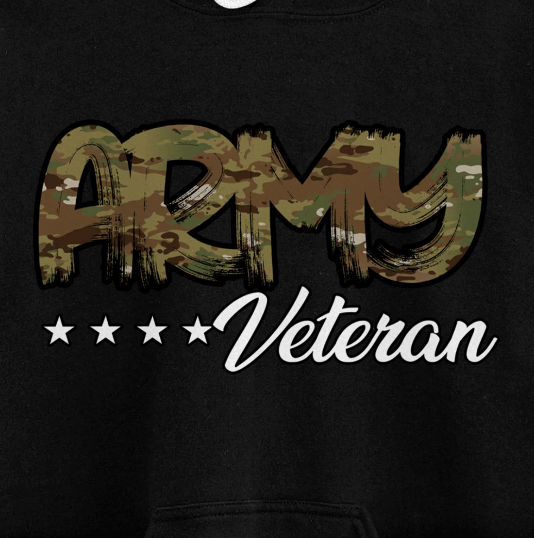 OCP Bold Army Veteran Pullover Hoodie