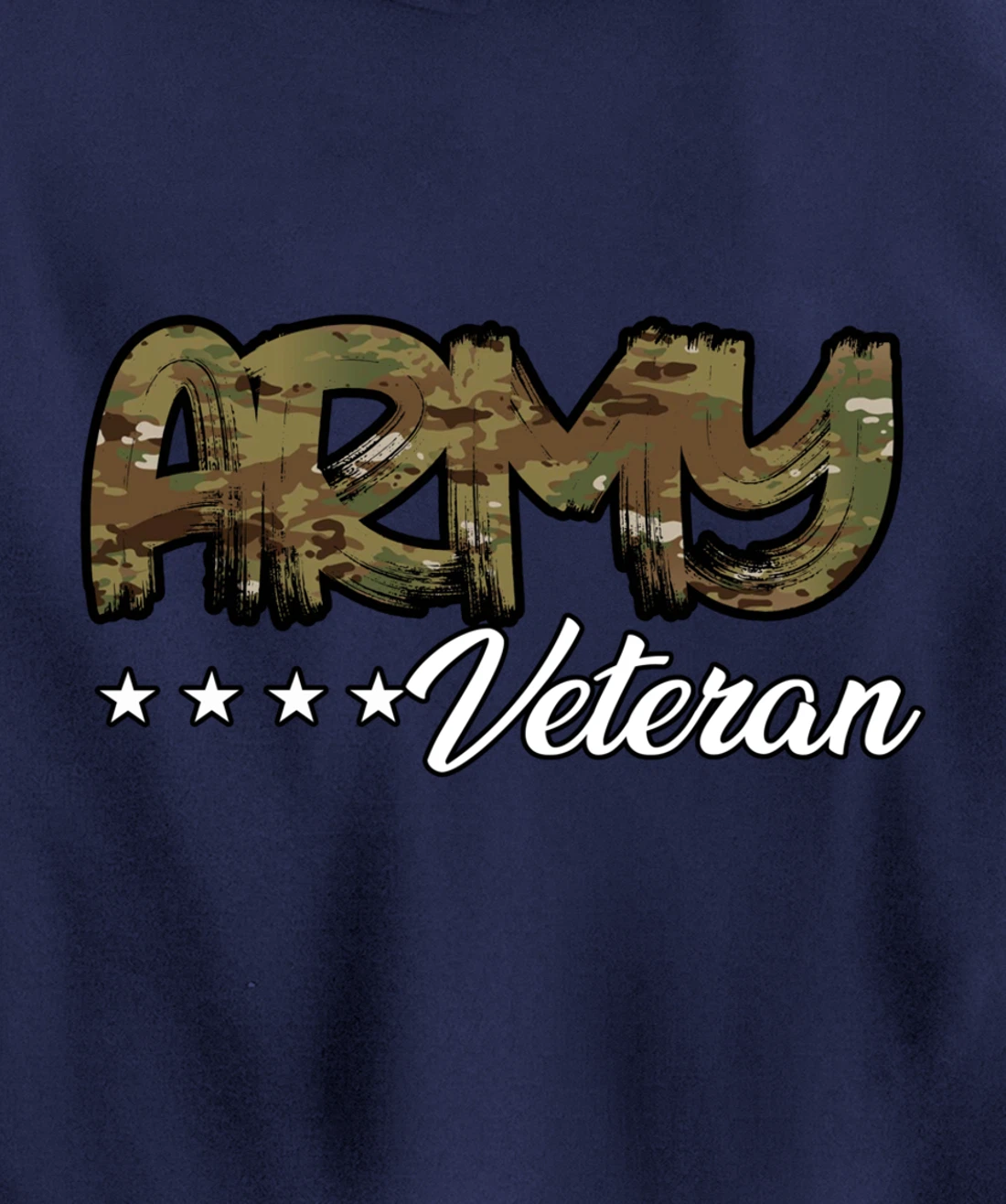 OCP Bold Army Veteran Pullover Hoodie