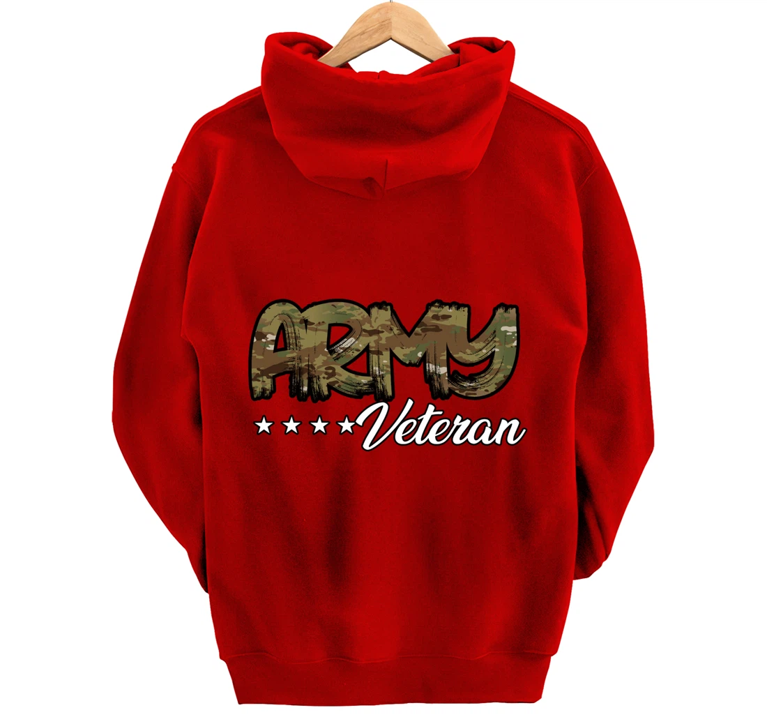 OCP Bold Army Veteran Pullover Hoodie
