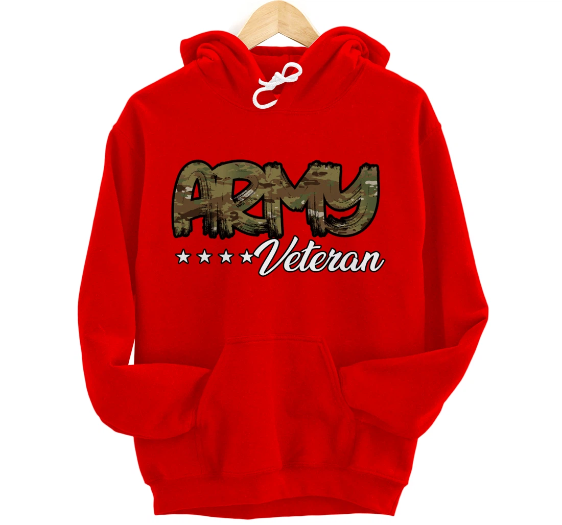 OCP Bold Army Veteran Pullover Hoodie