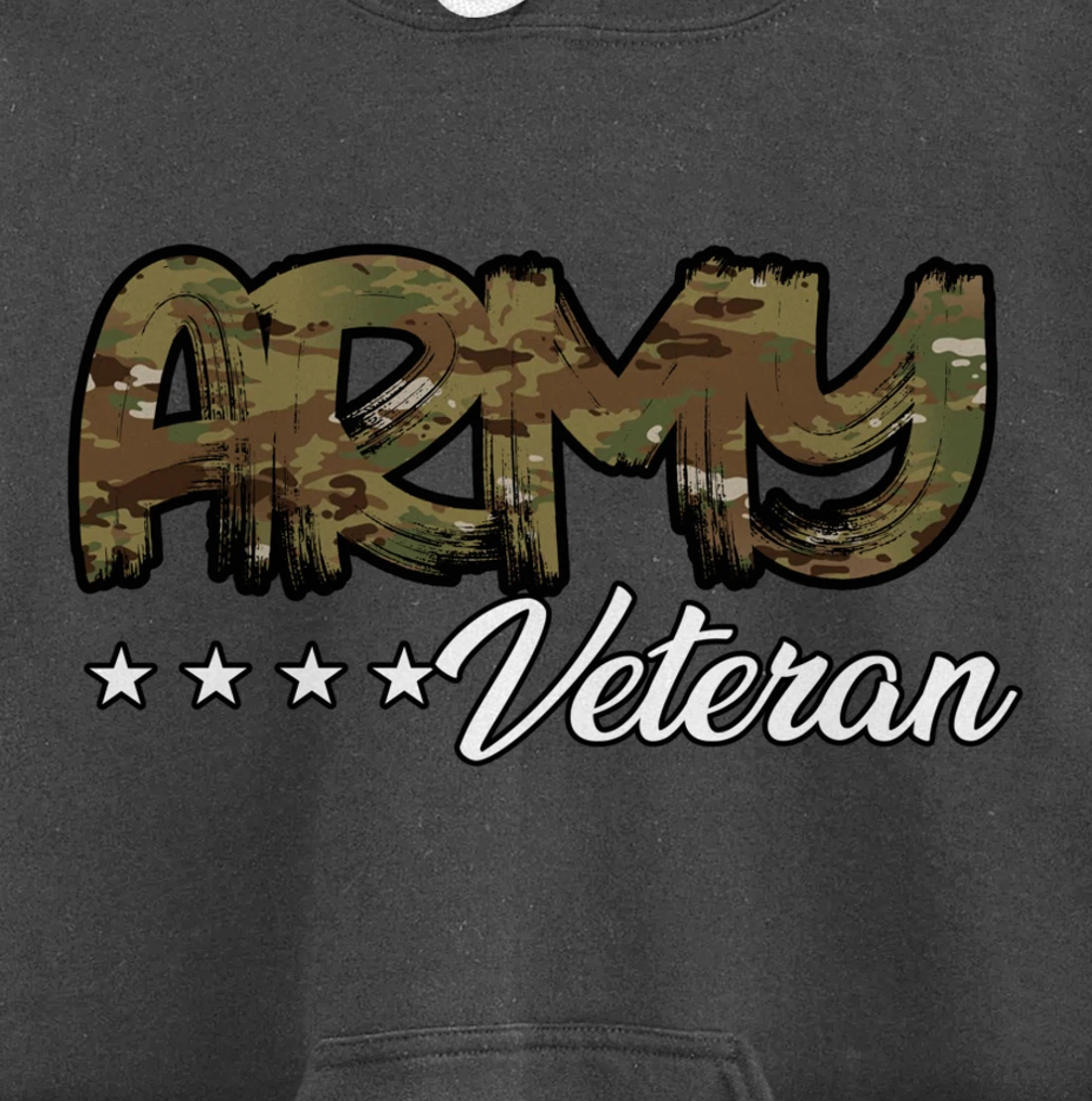 OCP Bold Army Veteran Pullover Hoodie