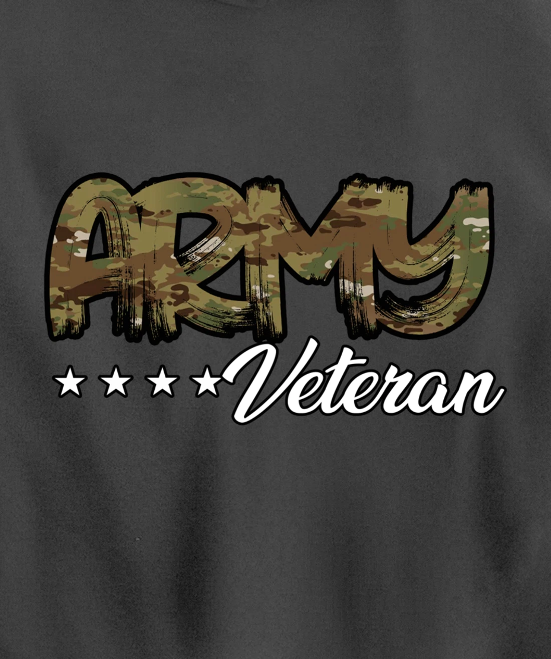 OCP Bold Army Veteran Pullover Hoodie