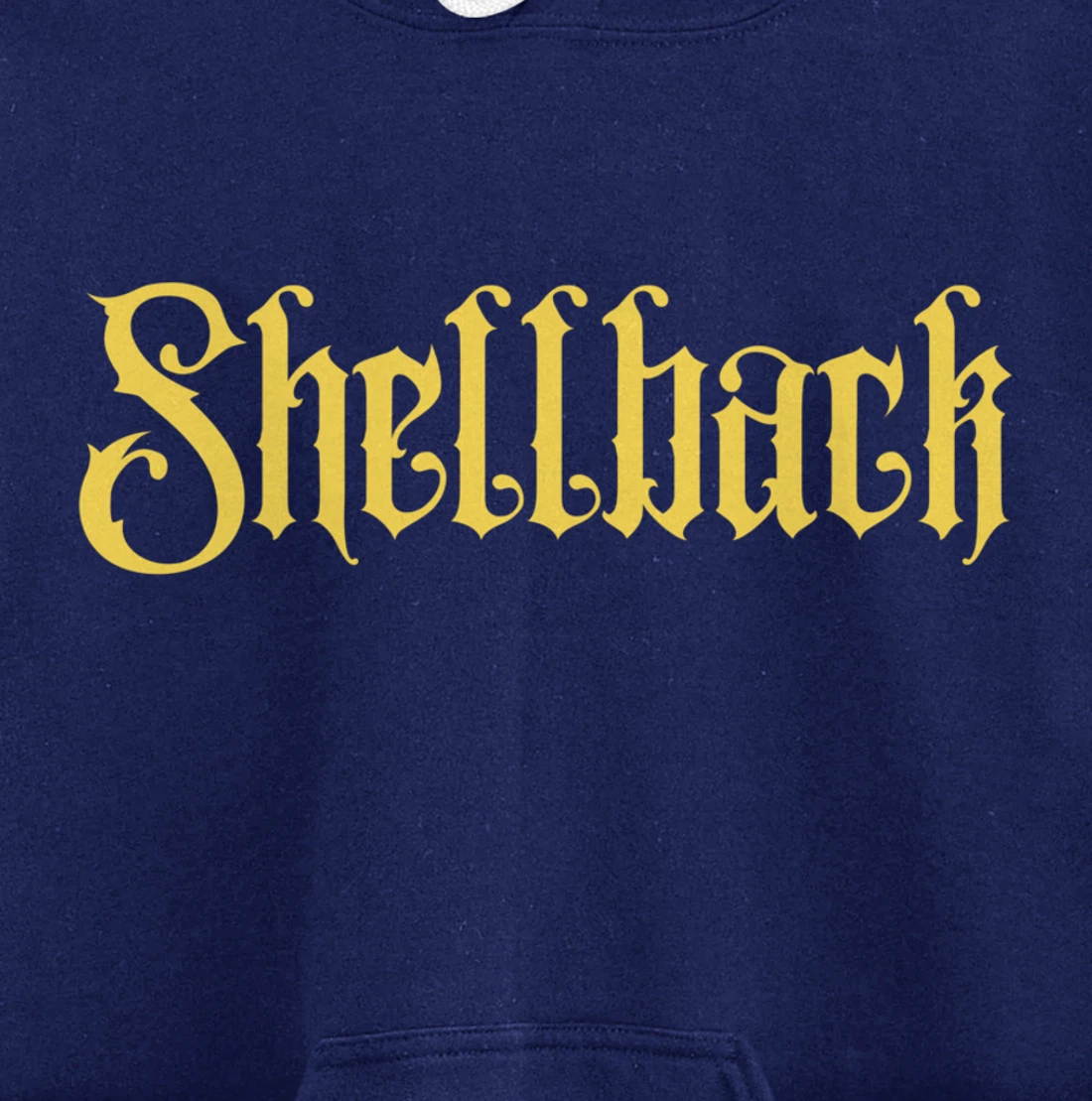 Crusty Shellback Proud American Navy Veteran Pullover Hoodie