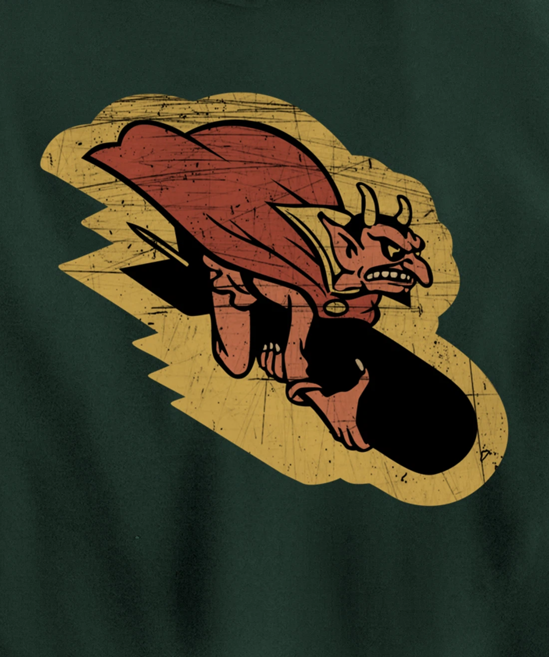 WW2 Veteran 549th Bomb Squadron Barking Devils Patch Pullover Hoodie