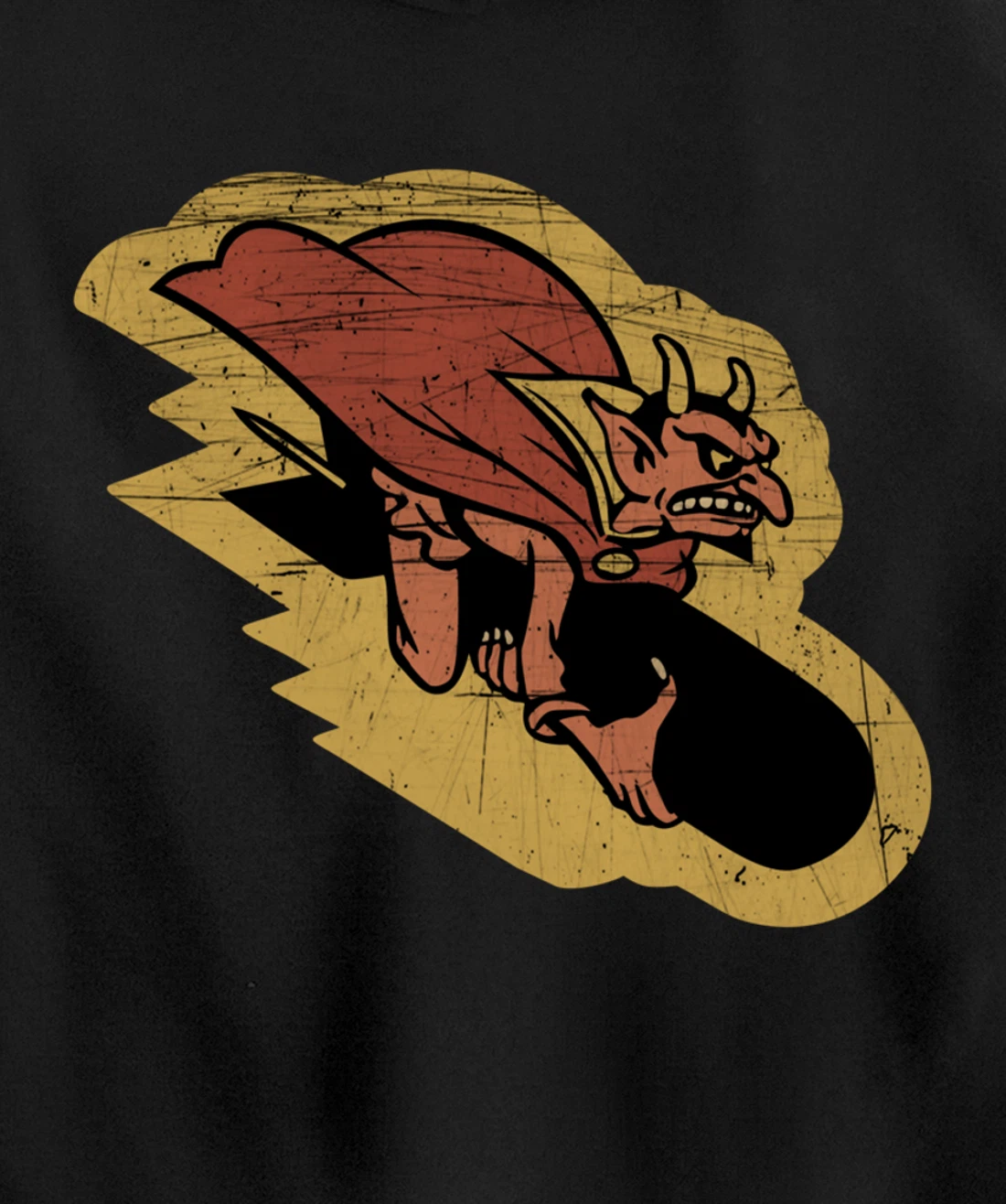 WW2 Veteran 549th Bomb Squadron Barking Devils Patch Pullover Hoodie