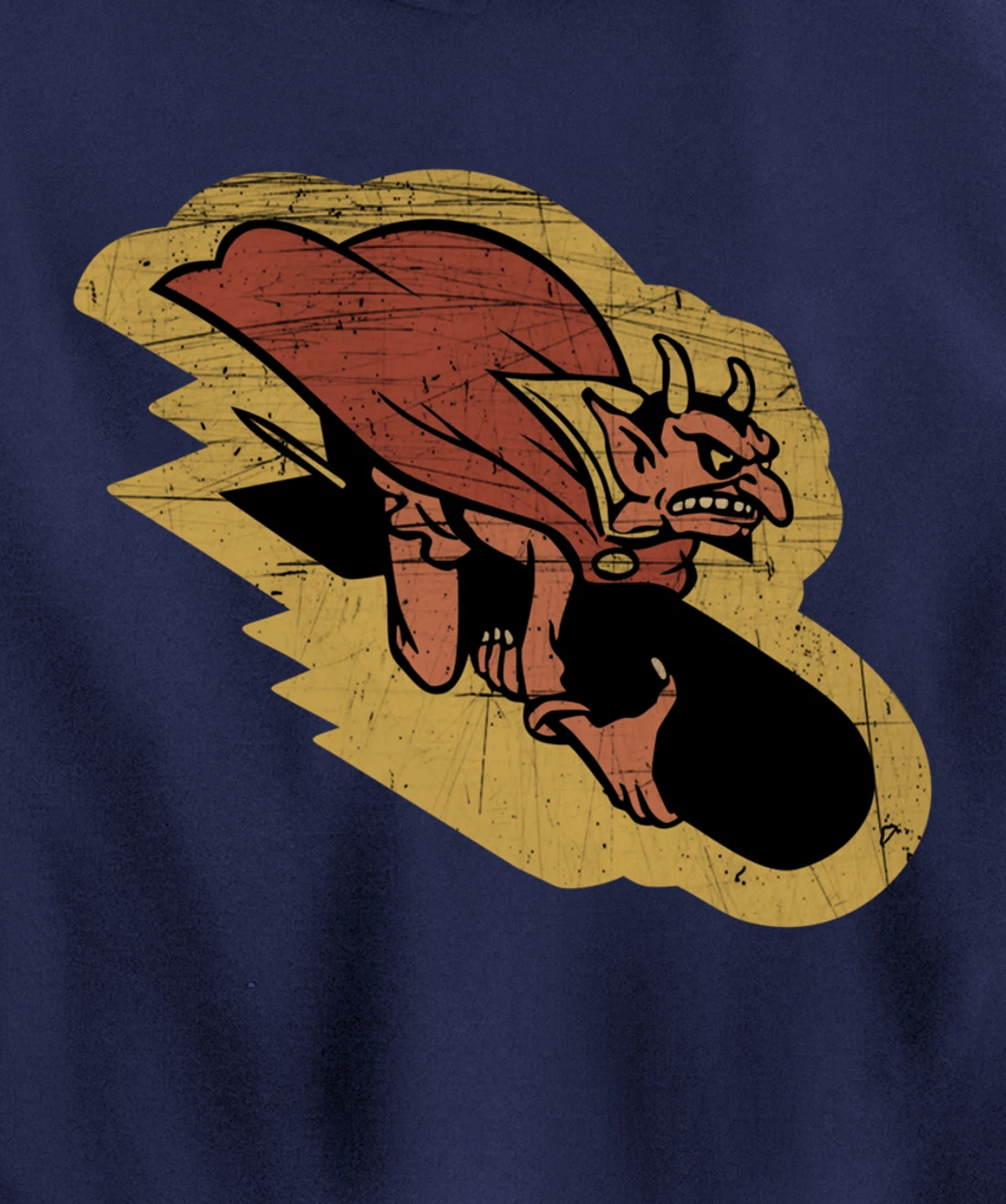 WW2 Veteran 549th Bomb Squadron Barking Devils Patch Pullover Hoodie