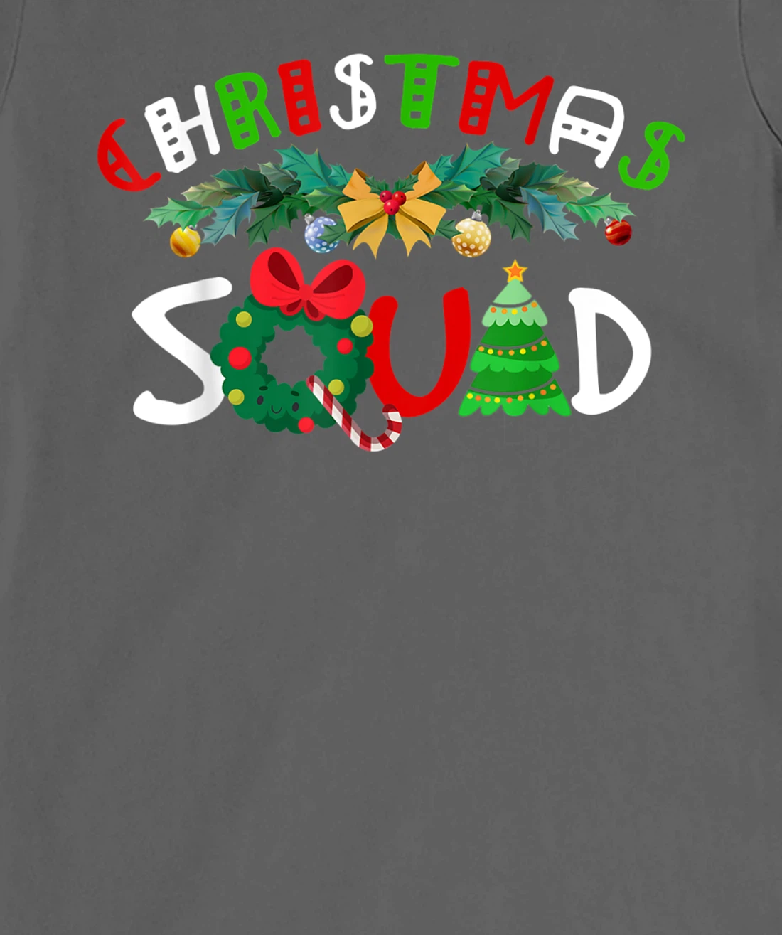 Christmas Squad Pajamas Funny Matching Family Xmas 2022 T-Shirt, Kid T-Shirt and Women T-Shirt