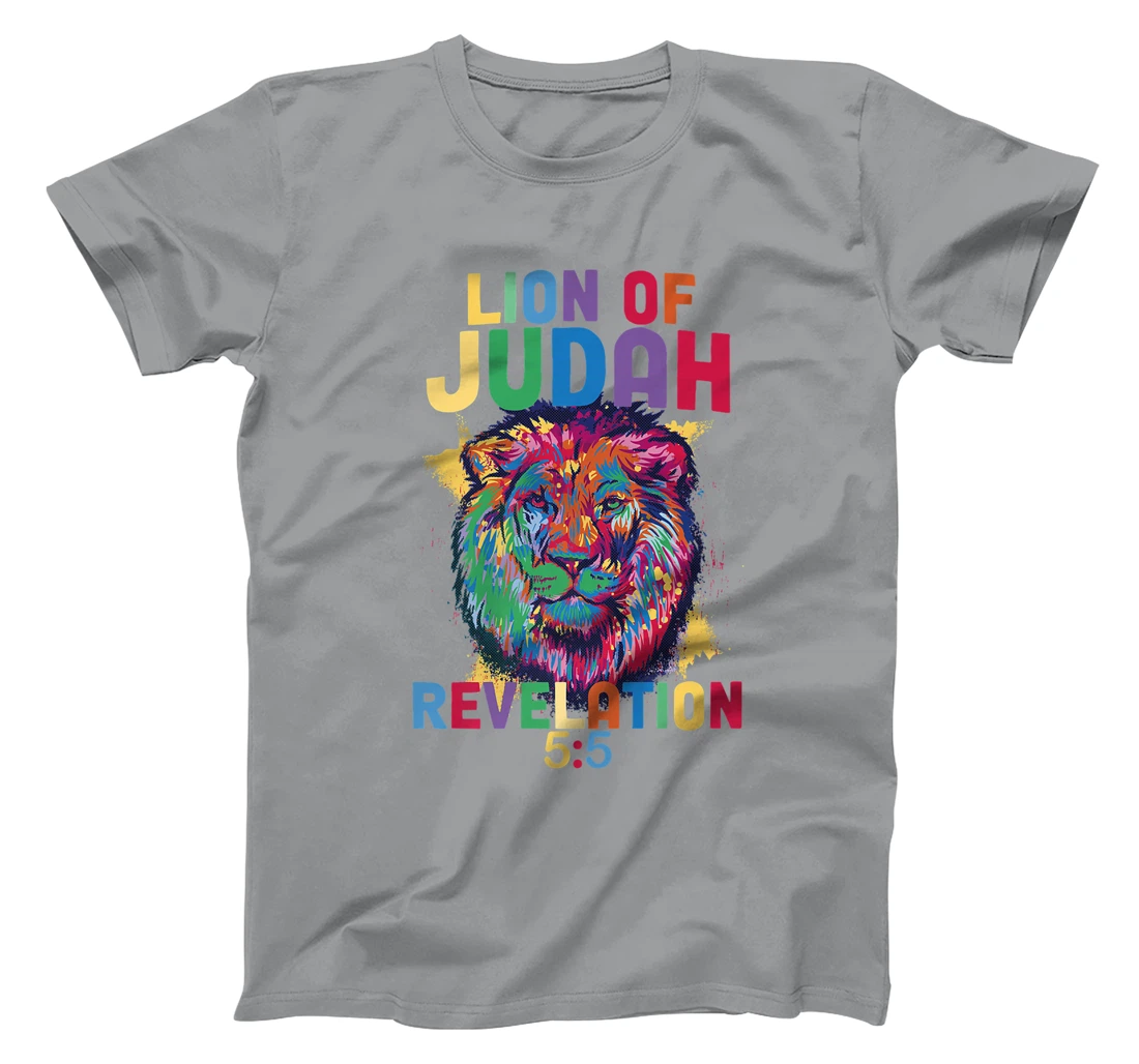 Lion of Judah Revelation 5:5 Christian Saying Bible Verse T-Shirt, Women T-Shirt