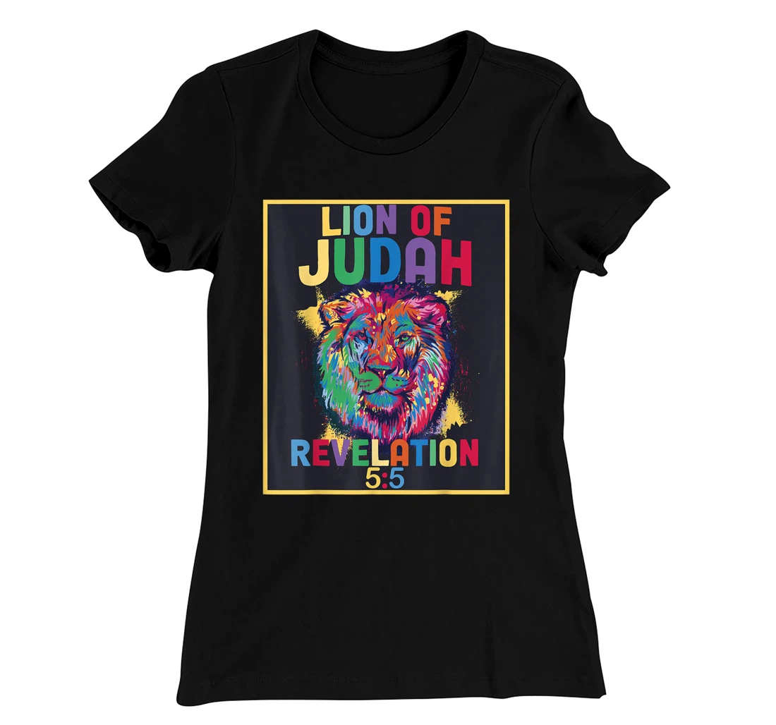 Lion of Judah Judah Hebrew Israelite T-Shirt, Women T-Shirt