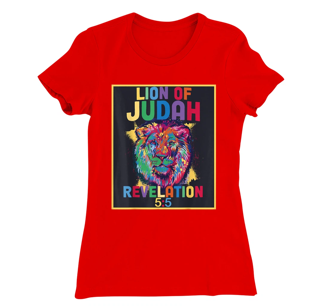 Lion of Judah Judah Hebrew Israelite T-Shirt, Women T-Shirt
