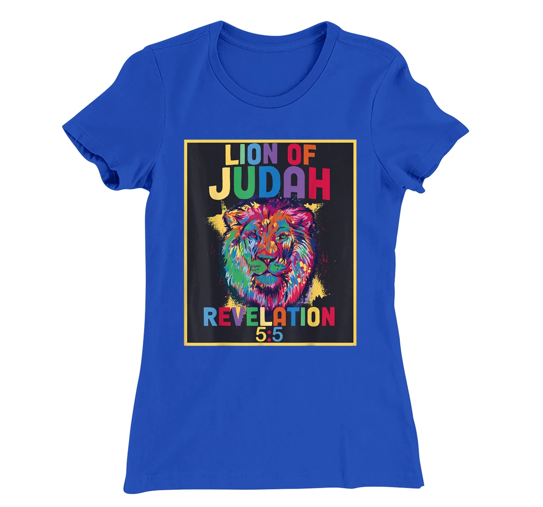 Lion of Judah Judah Hebrew Israelite T-Shirt, Women T-Shirt