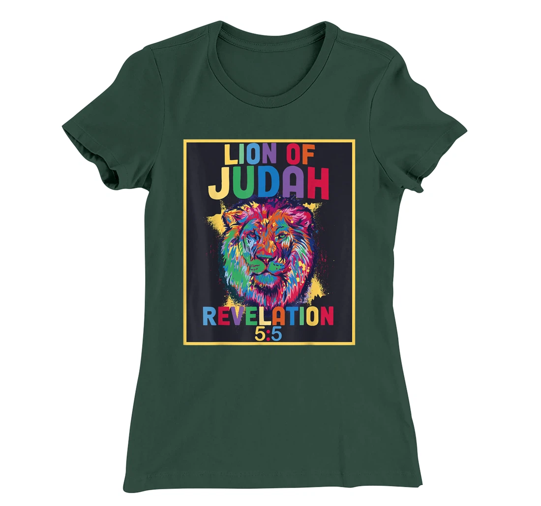 Lion of Judah Judah Hebrew Israelite T-Shirt, Women T-Shirt