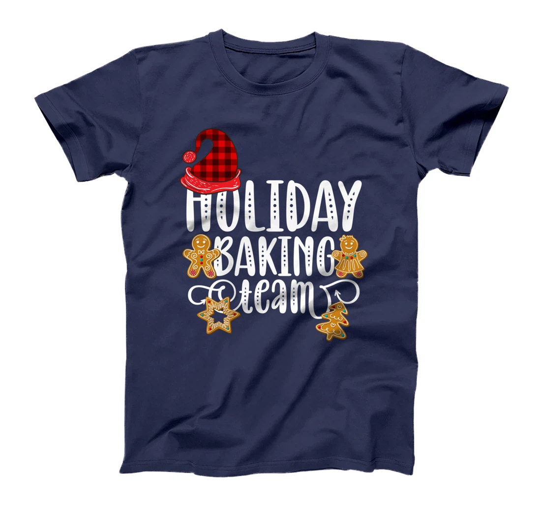Holiday Baking Team Christmas Cooking Gingerbread Cookie T-Shirt