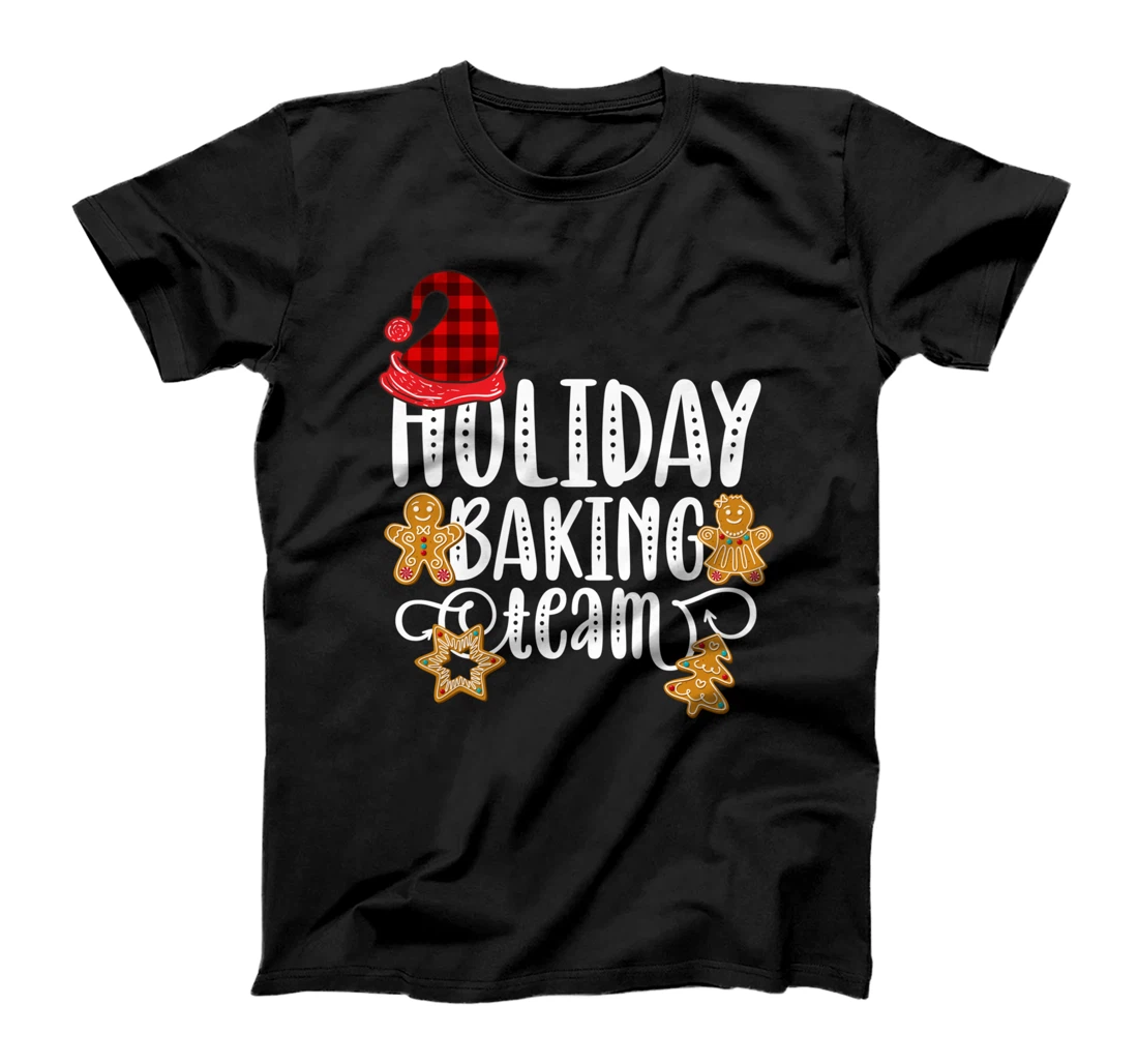 Holiday Baking Team Christmas Cooking Gingerbread Cookie T-Shirt