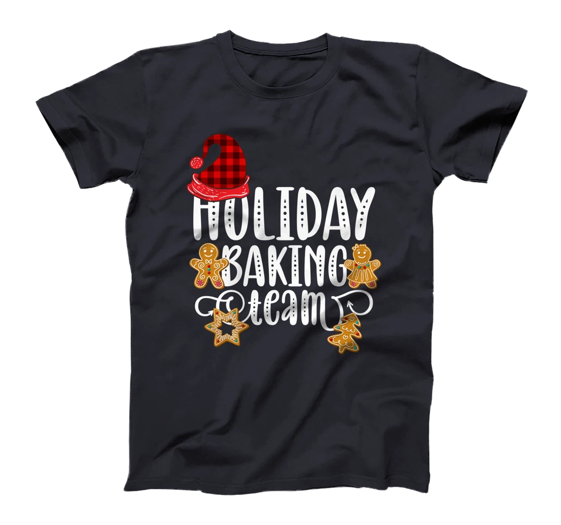 Holiday Baking Team Christmas Cooking Gingerbread Cookie T-Shirt