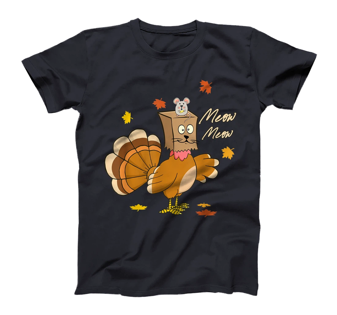 funny thanksgiving pretend im a cat thankful turkey T-Shirt, Kid T-Shirt and Women T-Shirt