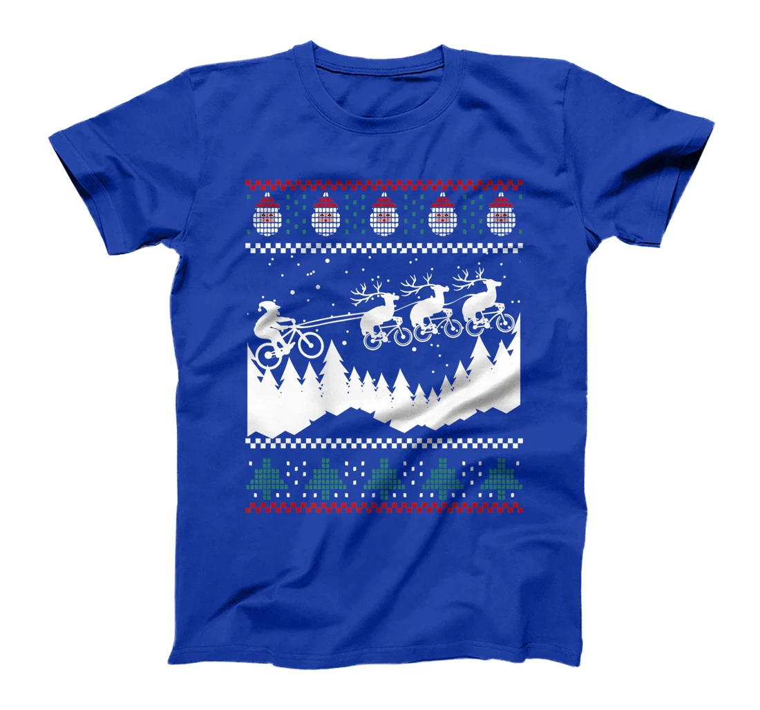 Christmas Mountain Biking MTBE Shirt For Mountain Bikers T-Shirt, Women T-Shirt