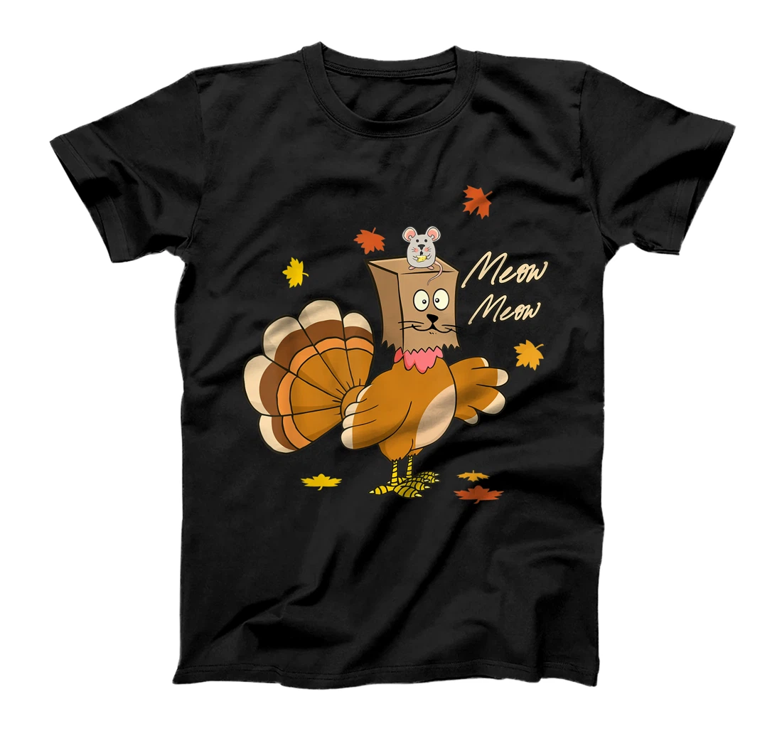funny thanksgiving pretend im a cat thankful turkey T-Shirt, Kid T-Shirt and Women T-Shirt