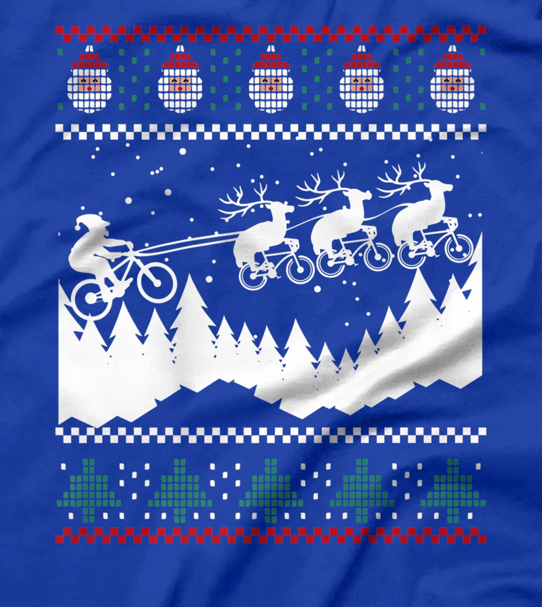 Christmas Mountain Biking MTBE Shirt For Mountain Bikers T-Shirt, Women T-Shirt