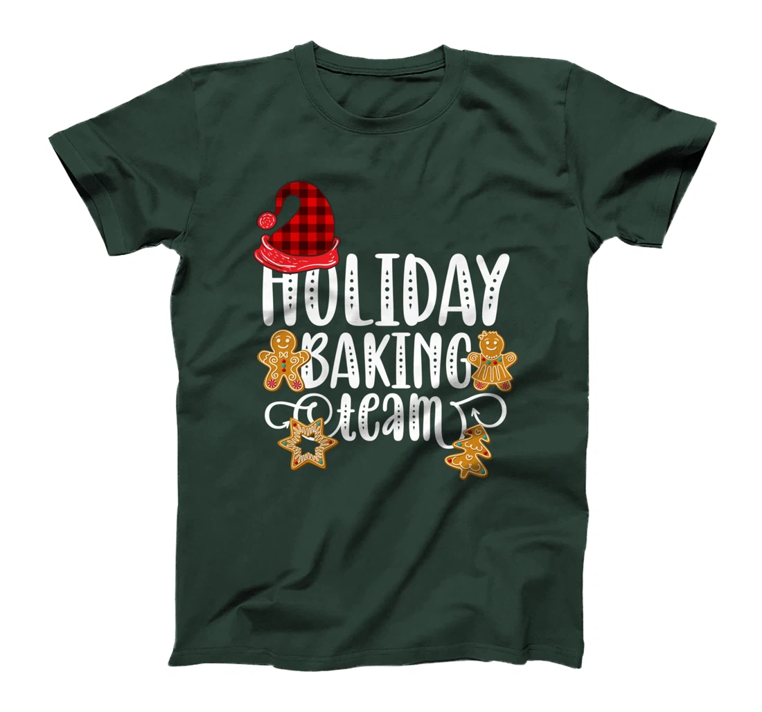 Holiday Baking Team Christmas Cooking Gingerbread Cookie T-Shirt