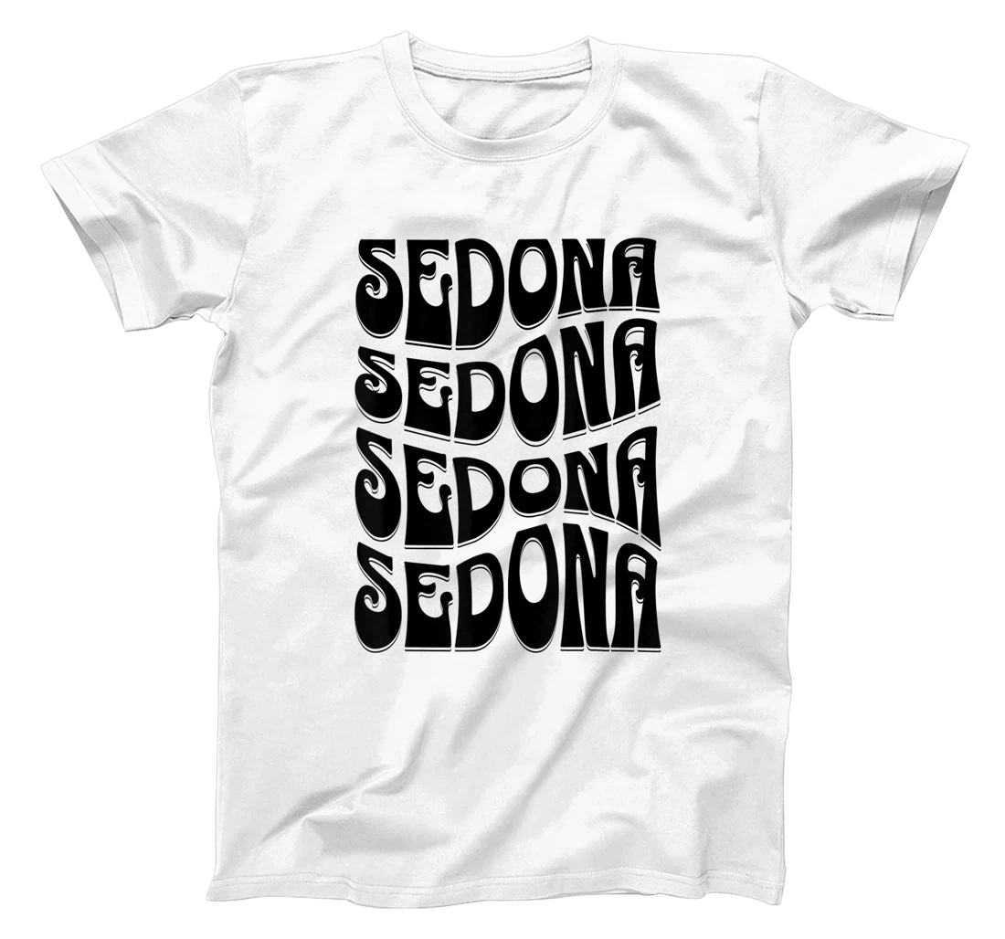 Sedona Arizona Retro 60s 70s Style Design T-Shirt, Kid T-Shirt and Women T-Shirt