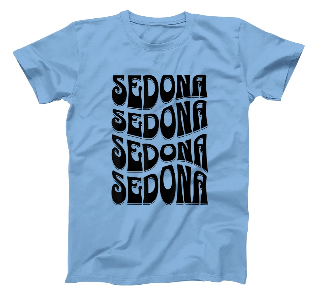 Sedona Arizona Retro 60s 70s Style Design T-Shirt, Kid T-Shirt and Women T-Shirt