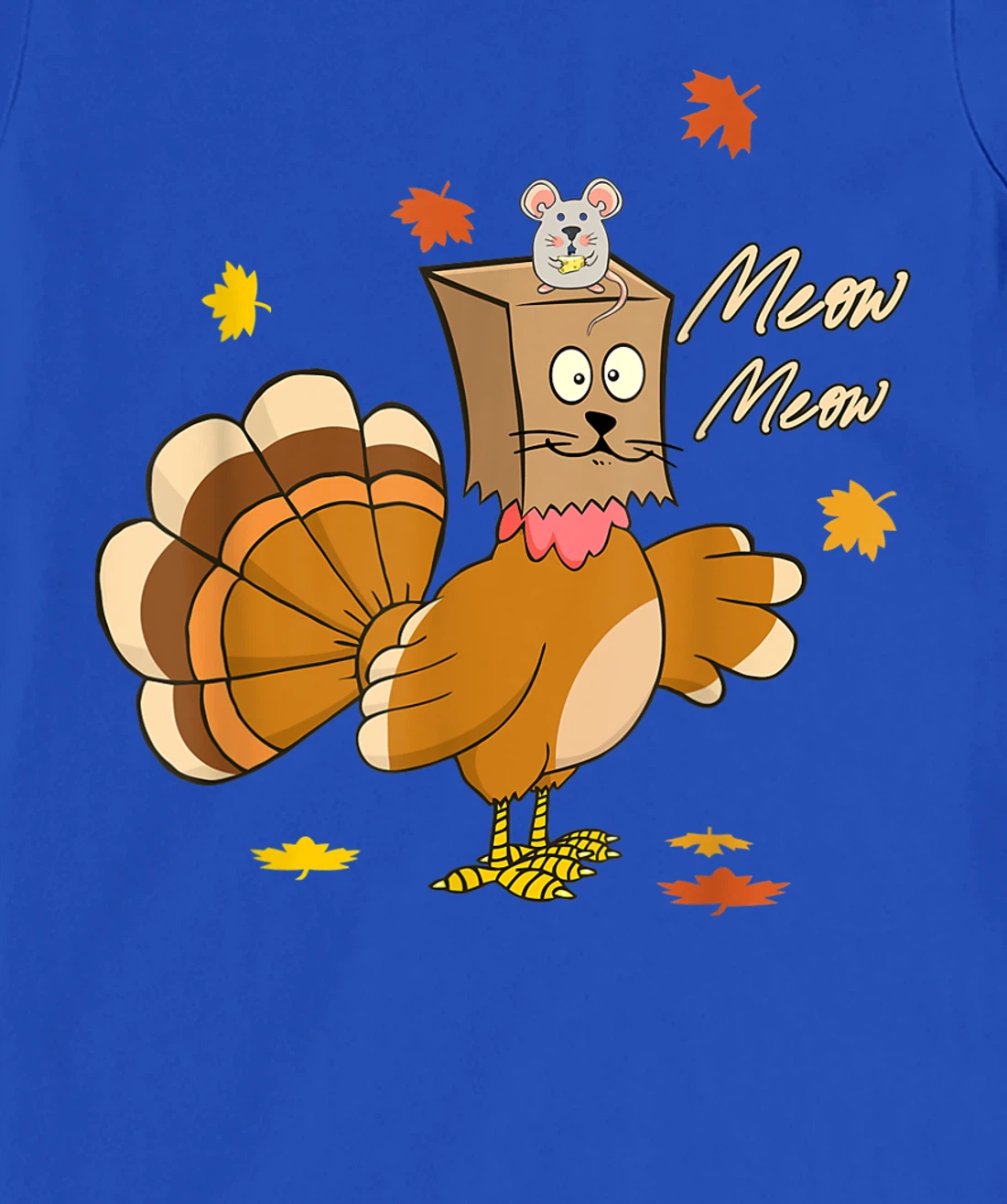 funny thanksgiving pretend im a cat thankful turkey T-Shirt, Kid T-Shirt and Women T-Shirt