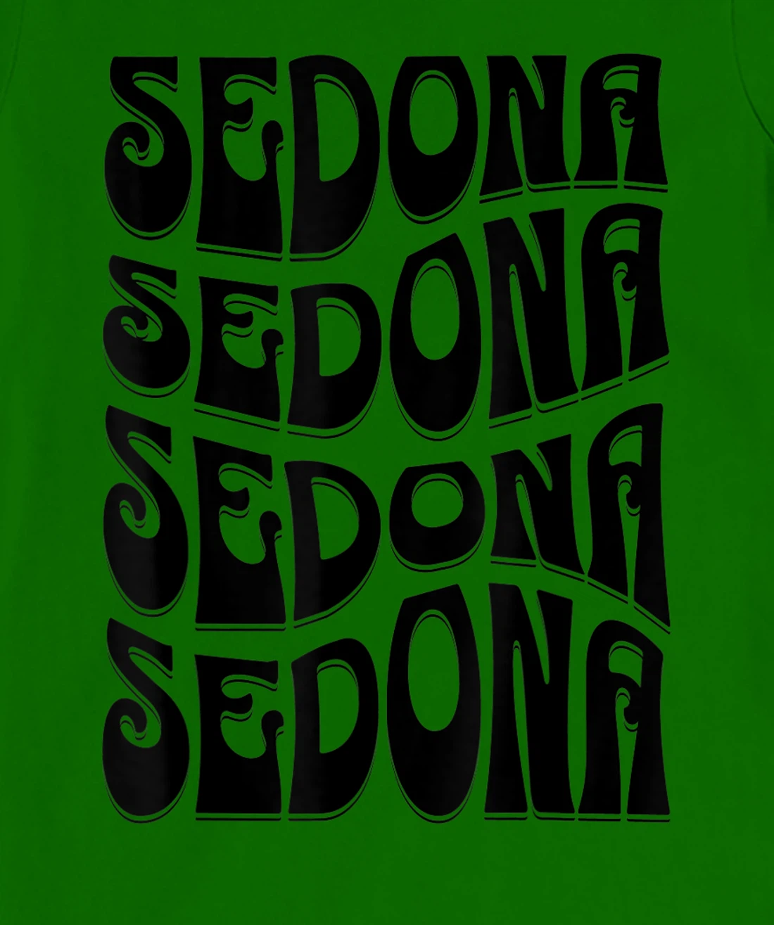 Sedona Arizona Retro 60s 70s Style Design T-Shirt, Kid T-Shirt and Women T-Shirt