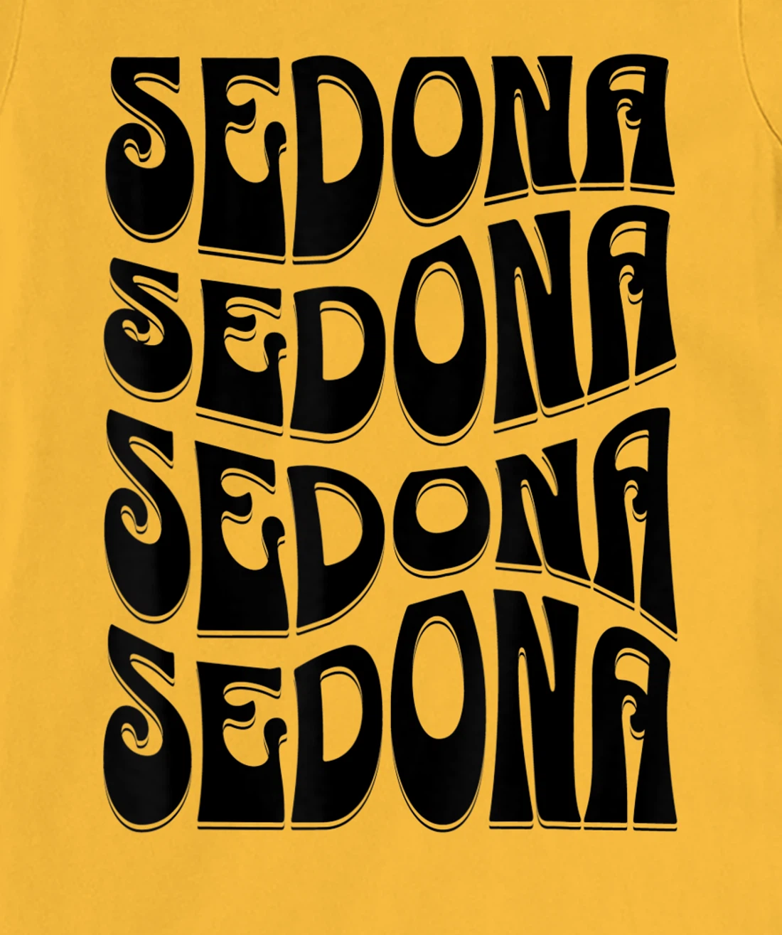 Sedona Arizona Retro 60s 70s Style Design T-Shirt, Kid T-Shirt and Women T-Shirt