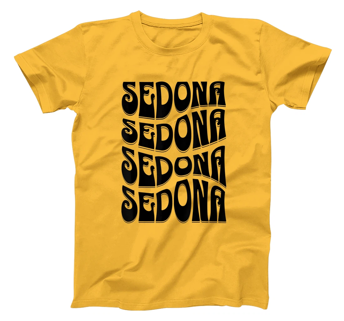 Sedona Arizona Retro 60s 70s Style Design T-Shirt, Kid T-Shirt and Women T-Shirt