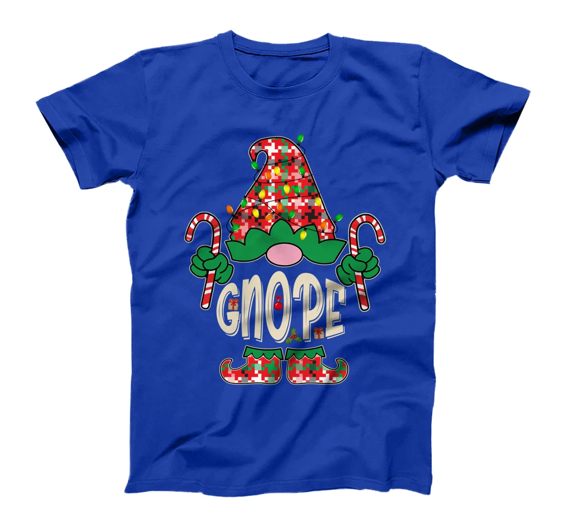 Funny Nope Gnope Tomte Garden Gnome Scandinavian Sweden T-Shirt