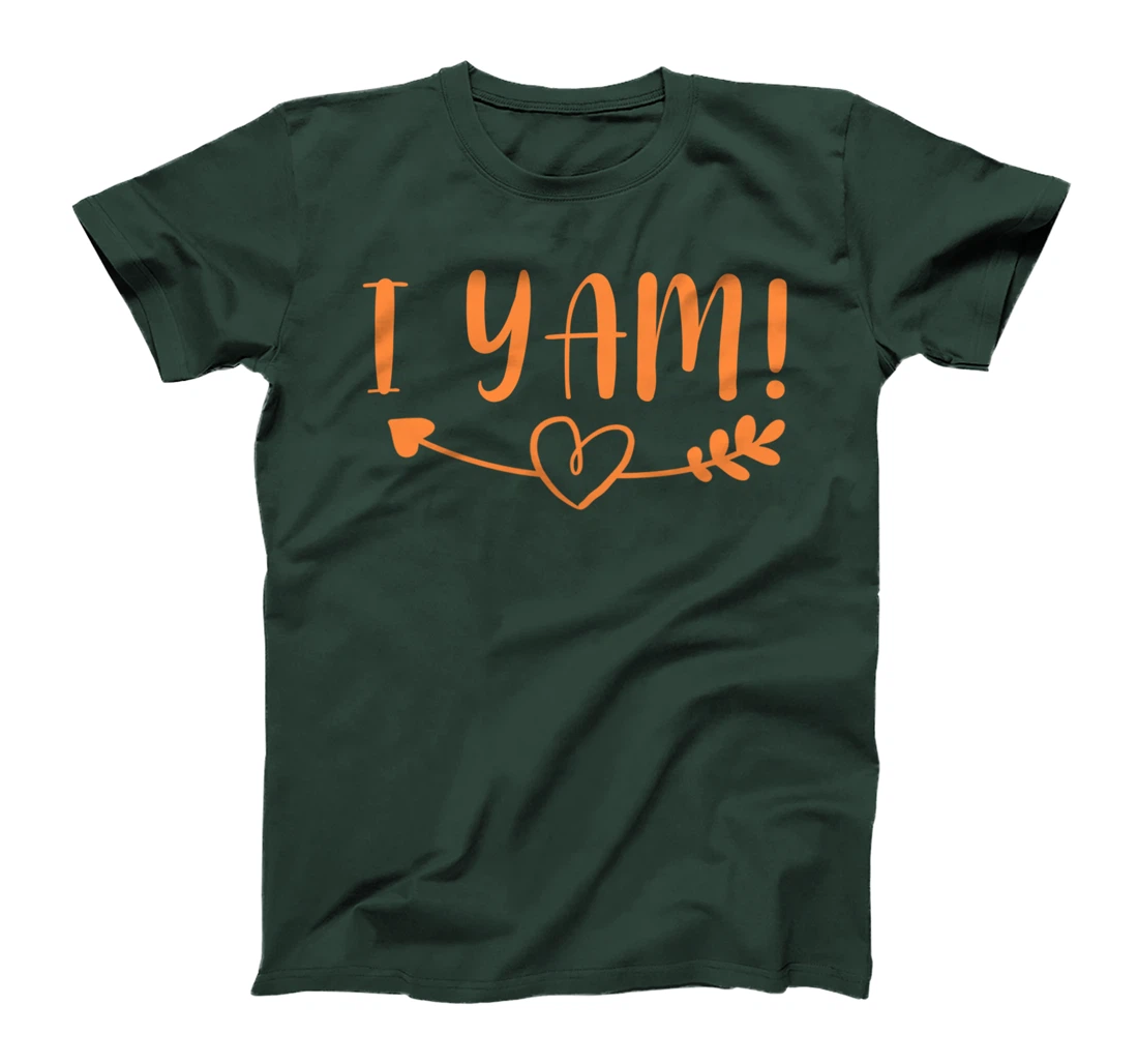 Thanksgiving Matching Couple She's My Sweet Potato I Yam Set T-Shirt