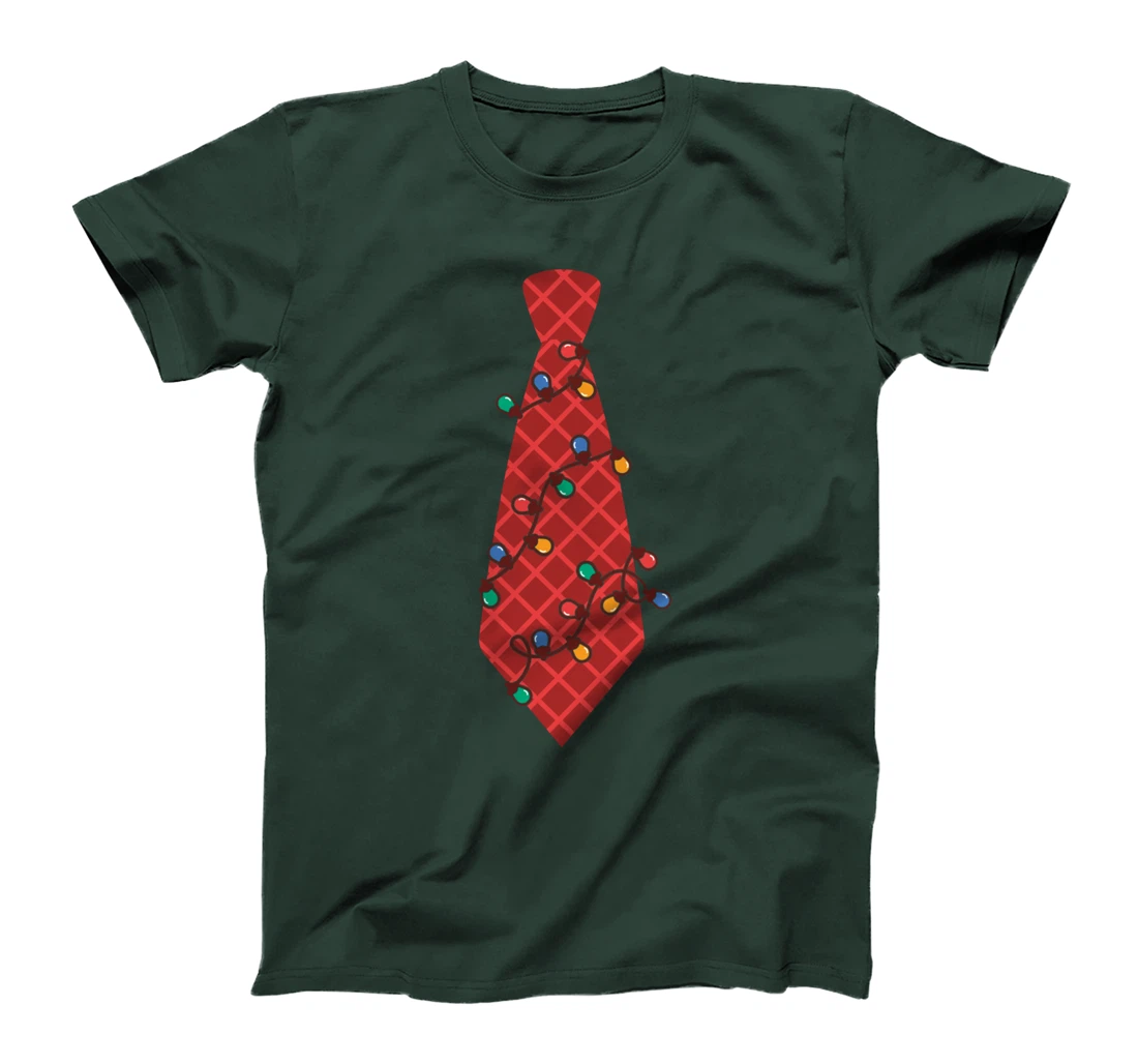 Xmas Christmas Tie Lights Christmassy T-Shirt