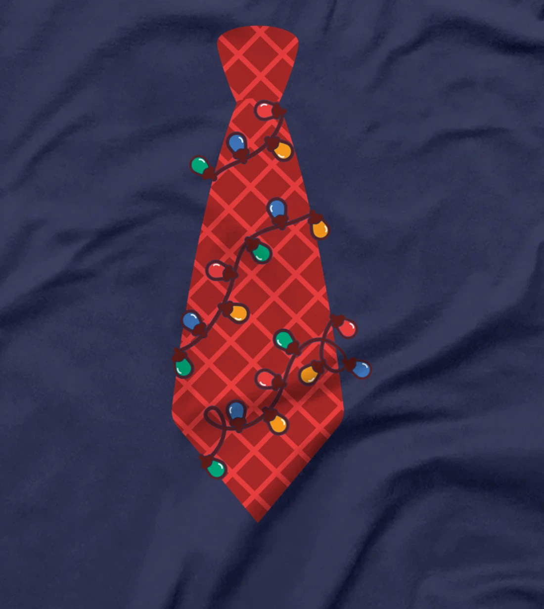 Xmas Christmas Tie Lights Christmassy T-Shirt