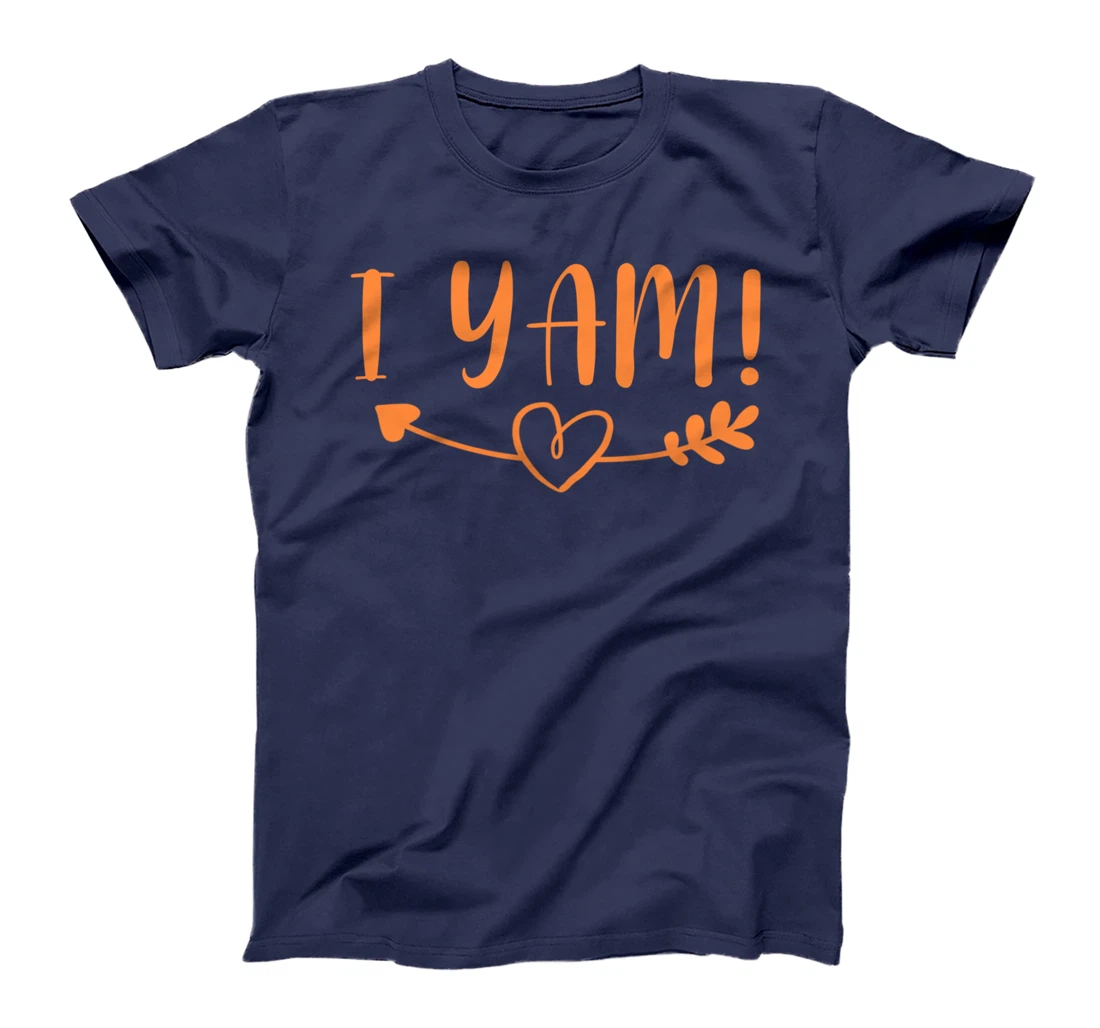 Thanksgiving Matching Couple She's My Sweet Potato I Yam Set T-Shirt