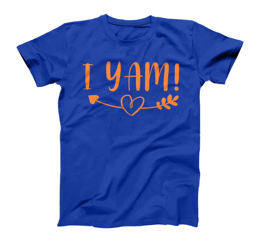 Thanksgiving Matching Couple She's My Sweet Potato I Yam Set T-Shirt