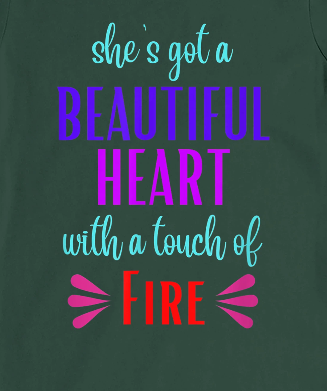 Beautiful Heart Inspirational T-Shirt, Kid T-Shirt and Women T-Shirt