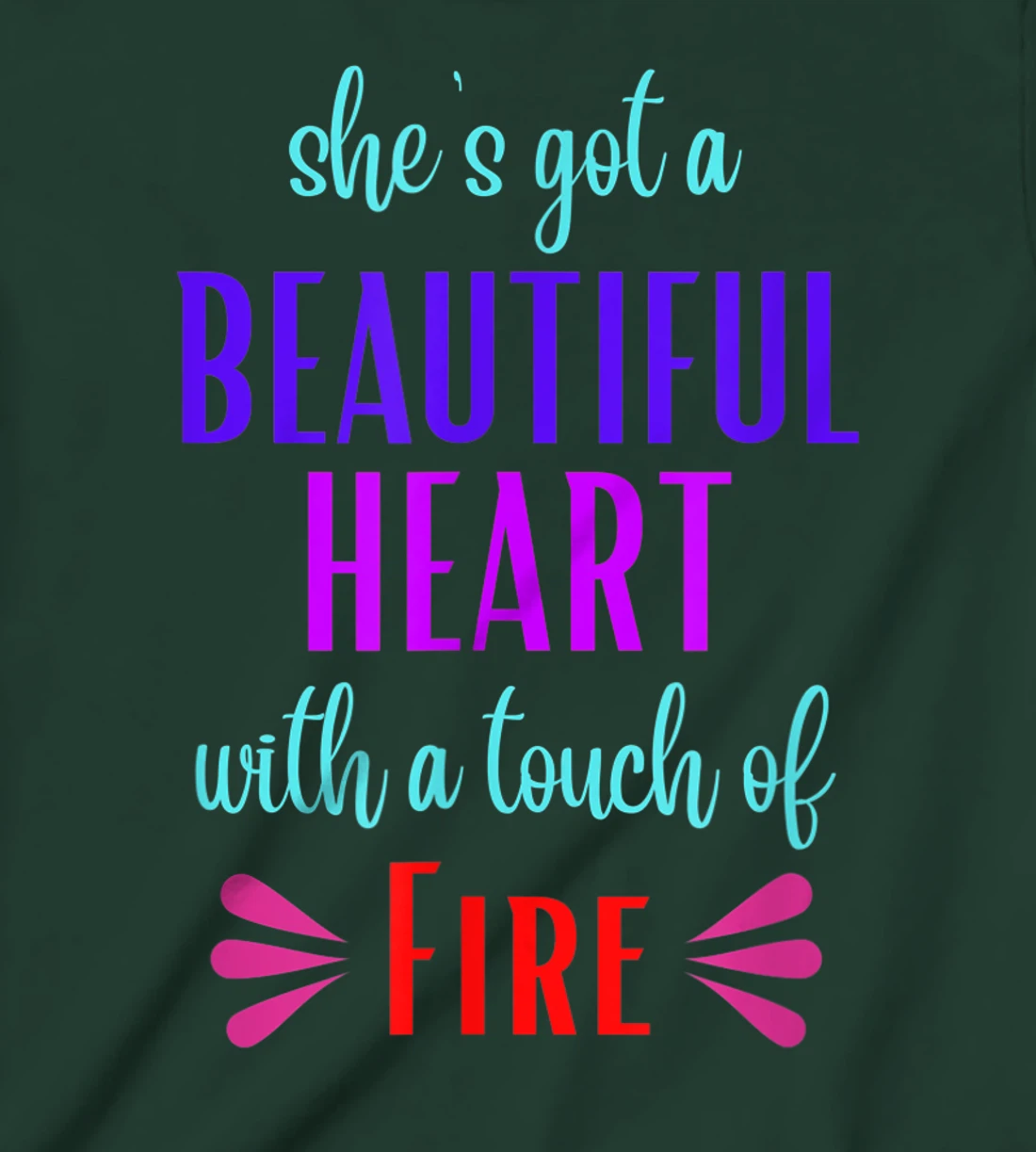 Beautiful Heart Inspirational T-Shirt, Kid T-Shirt and Women T-Shirt