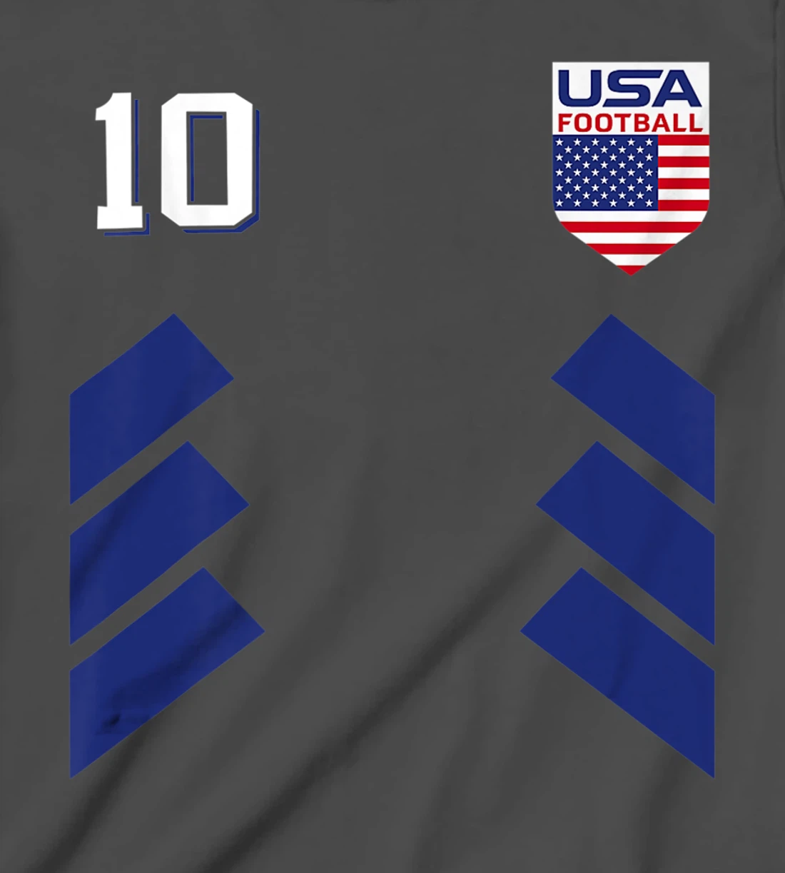 Retro10 American Football USA Soccer USA Flag T-Shirt, Kid T-Shirt and Women T-Shirt