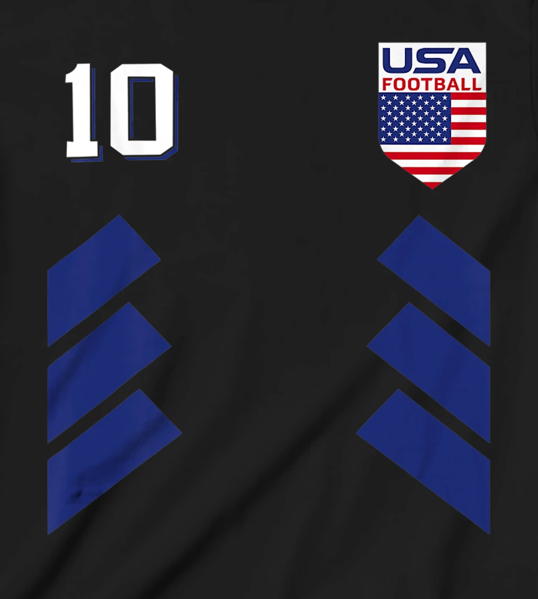 Retro10 American Football USA Soccer USA Flag T-Shirt, Kid T-Shirt and Women T-Shirt