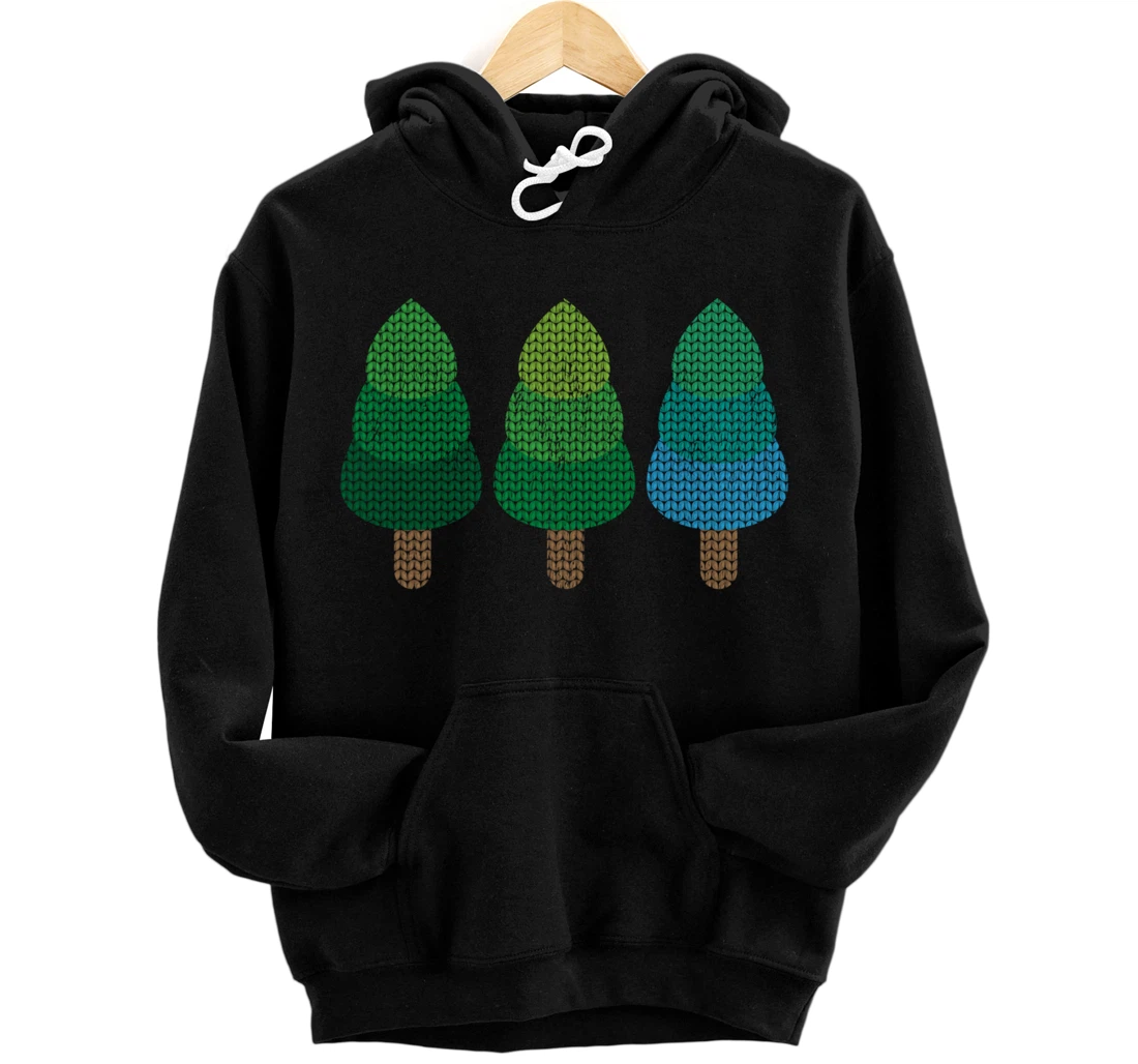 Crochet Design - Tree Pullover Hoodie