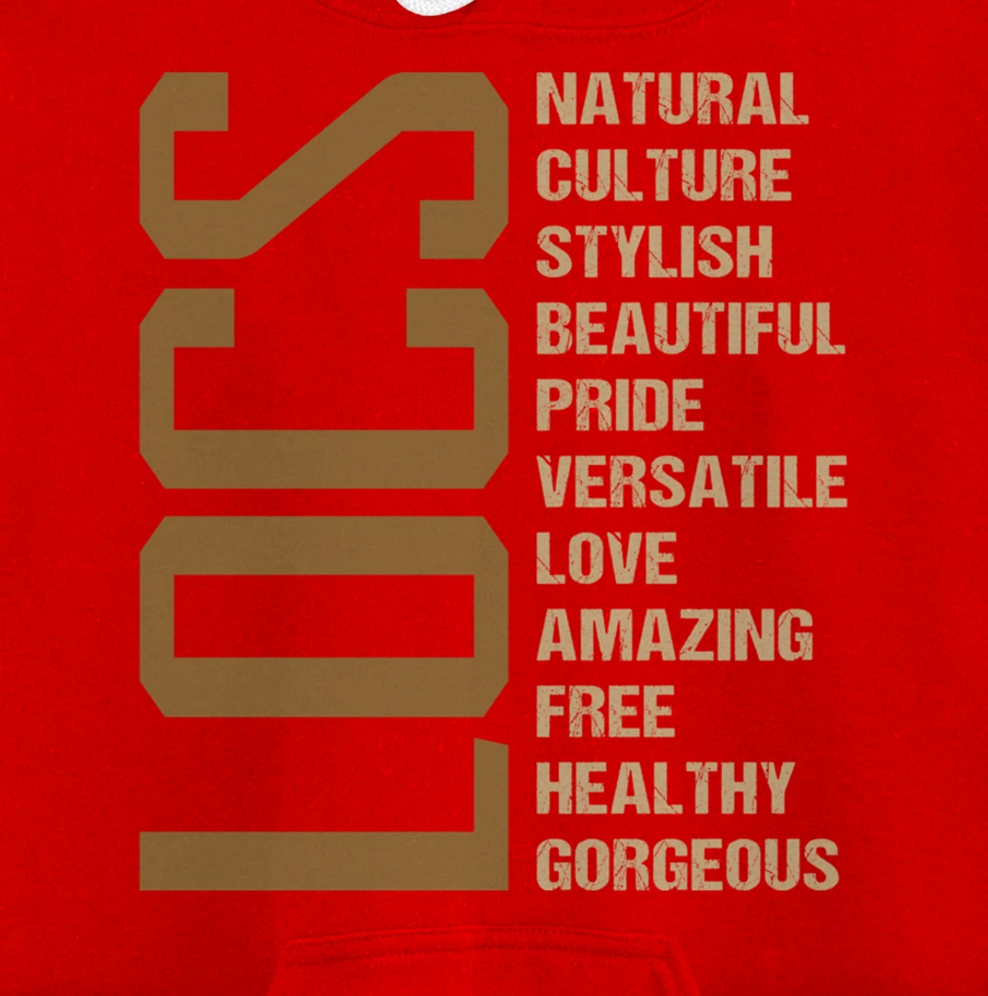 Locs Dreadlocks lovers afro black Loc'd Up Loc'd Definition Pullover Hoodie