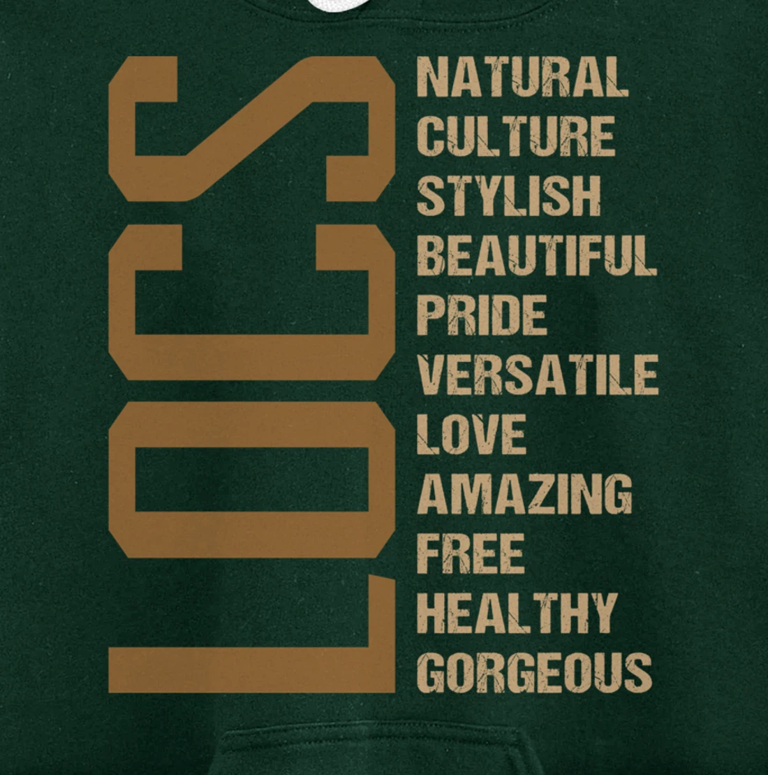 Locs Dreadlocks lovers afro black Loc'd Up Loc'd Definition Pullover Hoodie