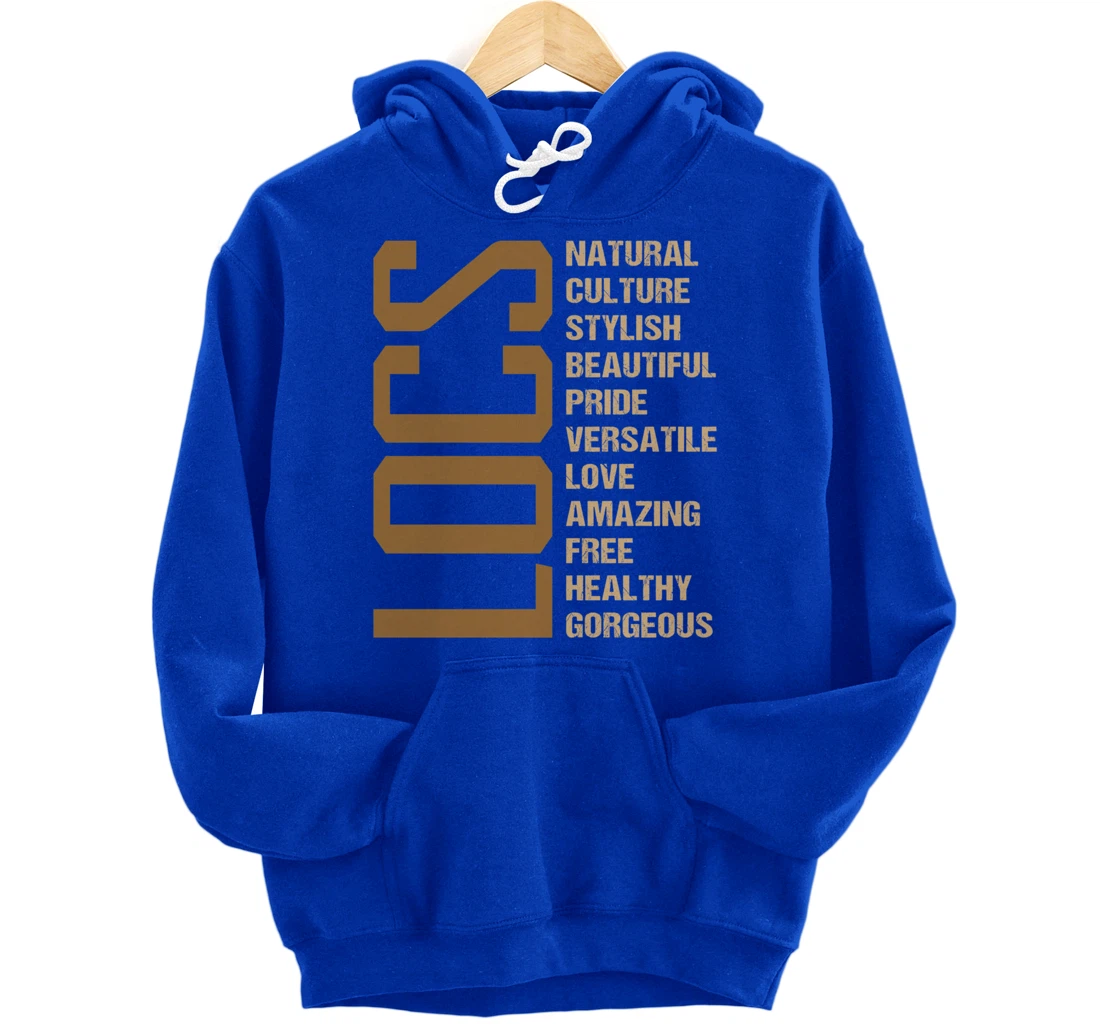 Locs Dreadlocks lovers afro black Loc'd Up Loc'd Definition Pullover Hoodie