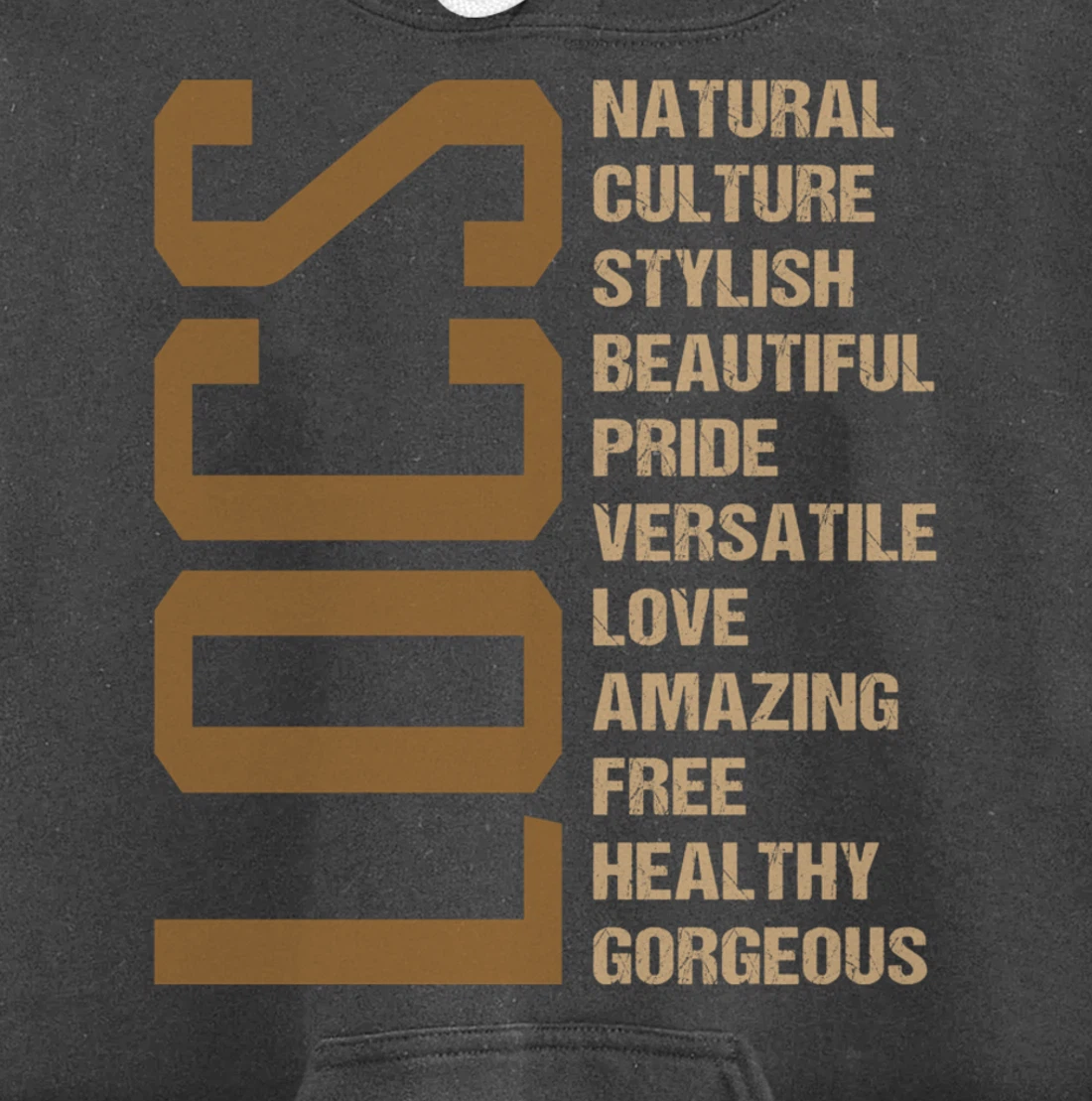 Locs Dreadlocks lovers afro black Loc'd Up Loc'd Definition Pullover Hoodie