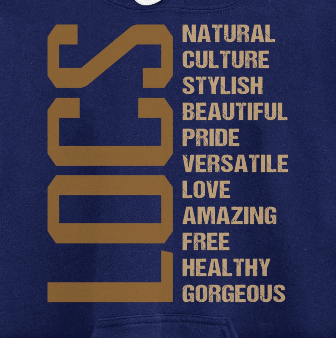 Locs Dreadlocks lovers afro black Loc'd Up Loc'd Definition Pullover Hoodie