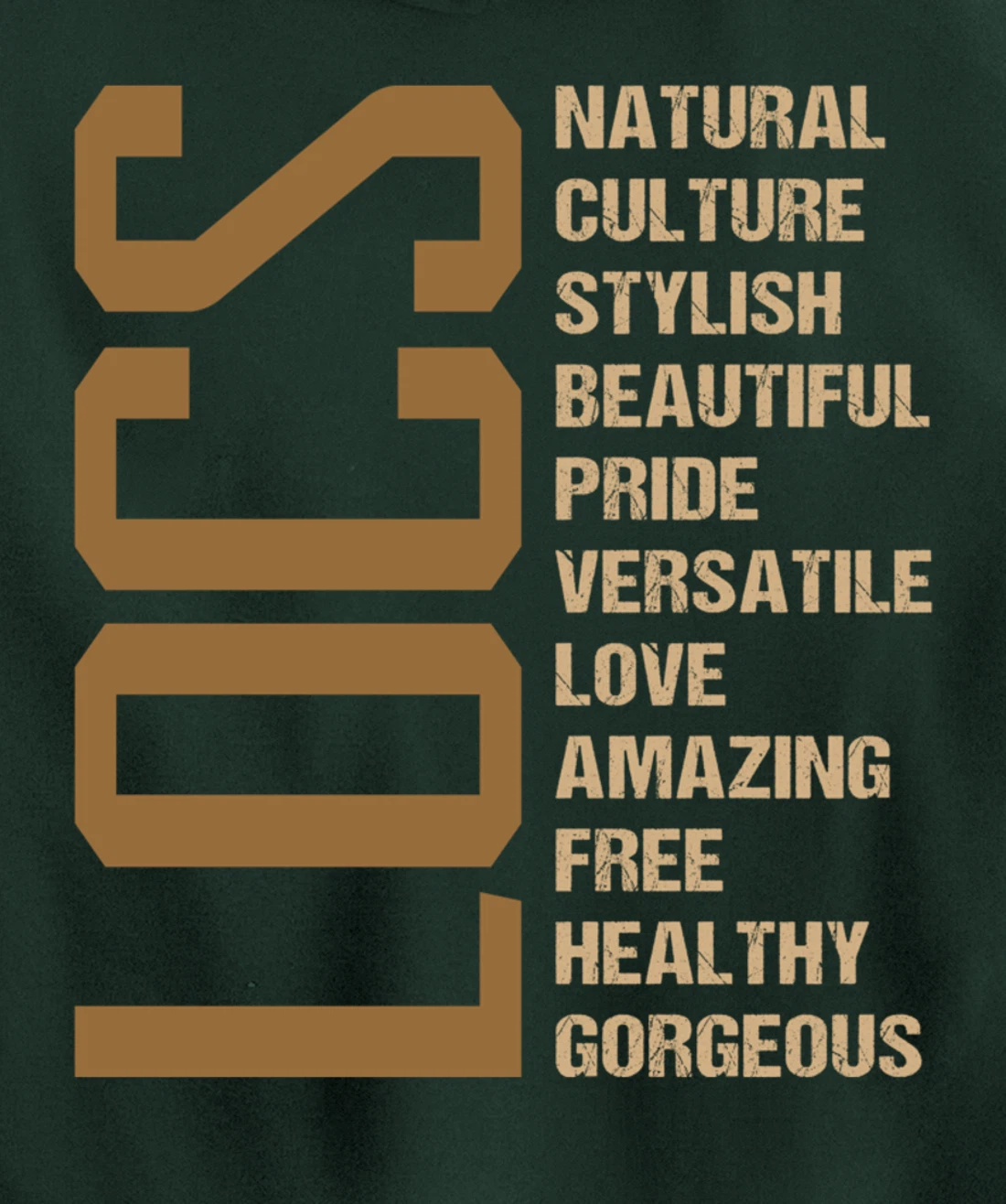 Locs Dreadlocks lovers afro black Loc'd Up Loc'd Definition Pullover Hoodie